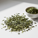 Dried Chinese green tea cut and sifted - premium botanical herb