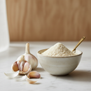 Premium garlic powder - finely milled culinary spice and botanical herb