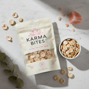 Karma Bites Lotus Himalayan Pink Salt popped lotus seeds 50g bag