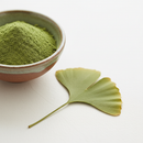 Finely milled ginkgo leaf powder - premium botanical herb for nootropic formulations