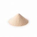 Fine Irish Moss powder on white background
