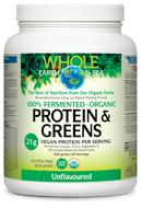 Whole Earth & Sea® Fermented Organic Protein & Greens   640 g Powder Unflavoured