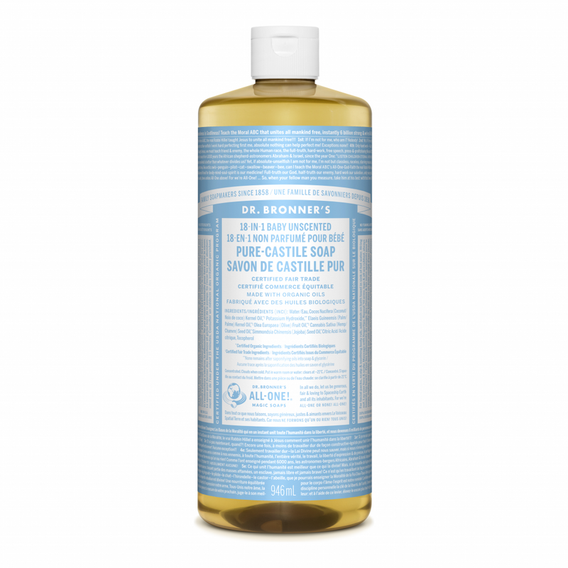 Baby-Unscented Pure-Castile Liquid