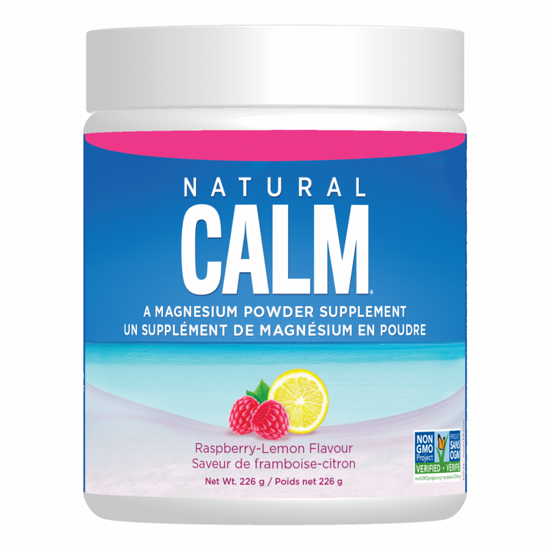 Natural Calm Magnesium Rasp Lemon