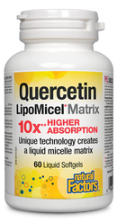 Natural Factors Quercetin  LipoMicel Matrix   250 mg  60 Softgels