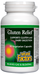 Natural Factors Gluten Relief®   90 Vegetarian Capsules