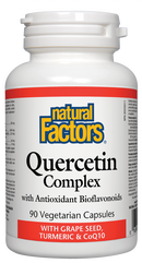 Natural Factors Quercetin Complex  90 Vegetarian Capsules