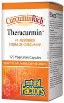 Natural Factors Theracurmin® CurcuminRich™    120 Vegetarian Capsules