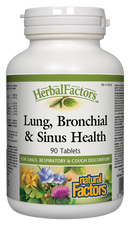 Natural Factors Lung, Bronchial & Sinus Health   90 Tablets