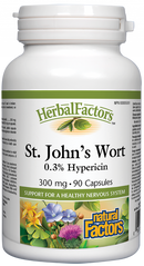 Natural Factors St. John's Wort  300 mg  90 Capsules